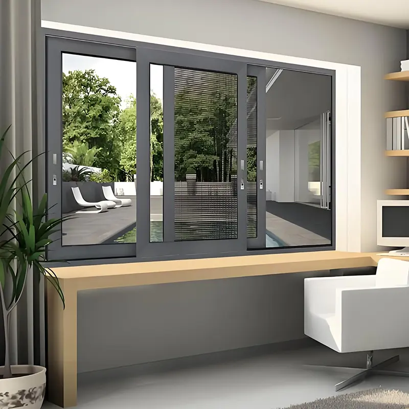 Processus fabricandi aluminium offensionis fenestrarum