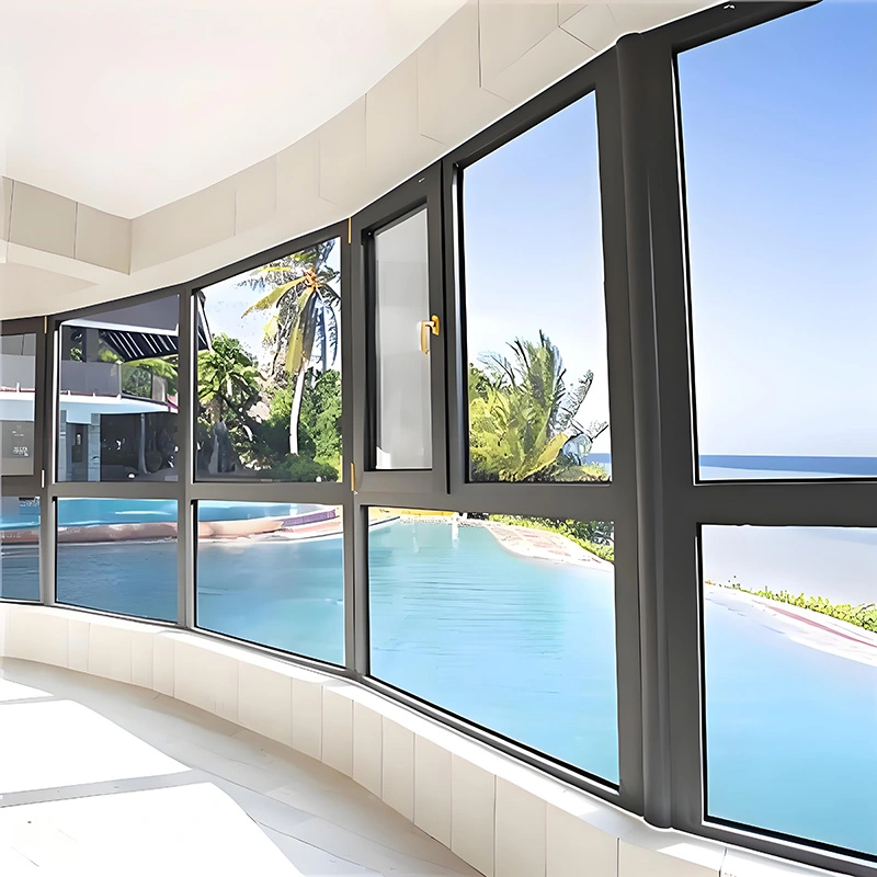 Aluminium Alloy Windows interna adaperiens