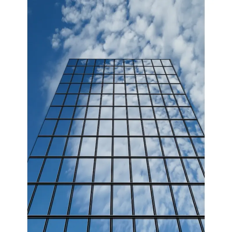 Low-E vitreum ad velum muros